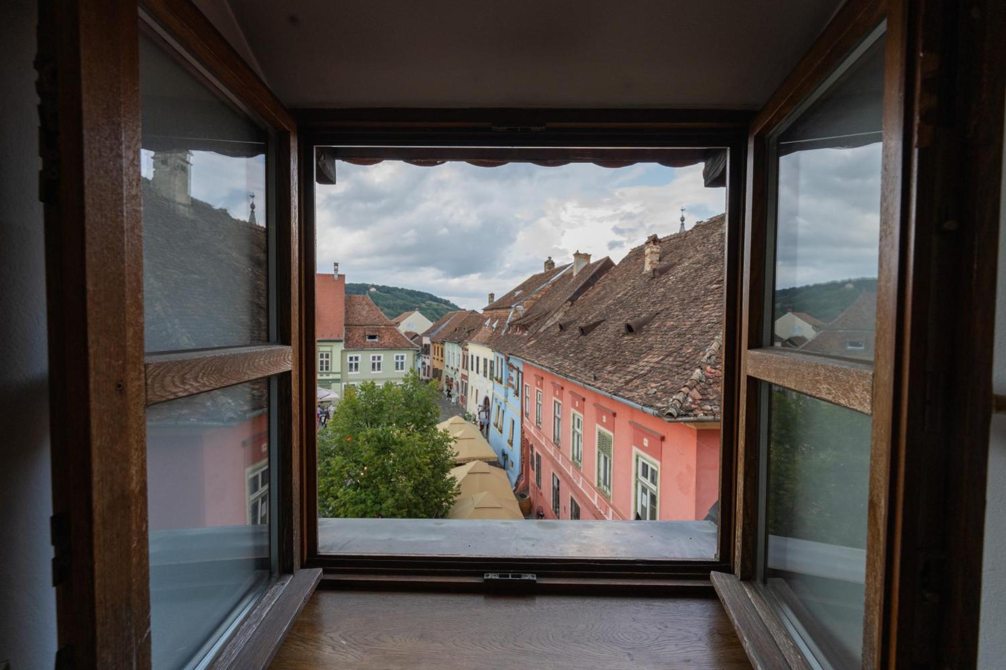 Casa Cu Cerb Hotel Sighisoara Exterior photo